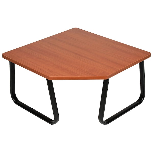 Corner Coffee Table, Cherry Top, 29-1/2 x 29-1/2
